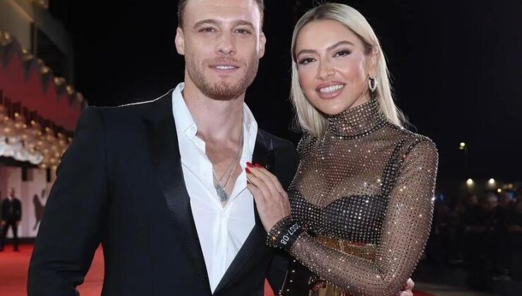 Hadise ve Kerem Bürsin kırmızı halı da şov yaptı! Herkes hayran kaldı…