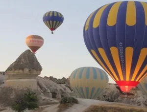 Kapadokya’da balon kazası!