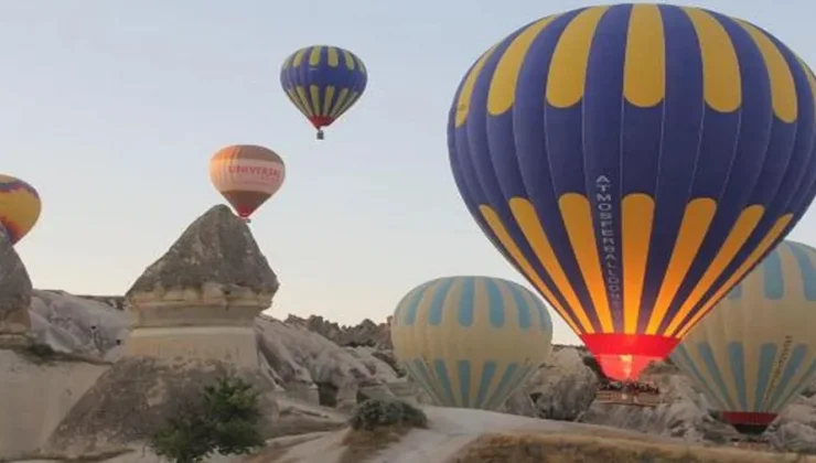 Kapadokya’da balon kazası!