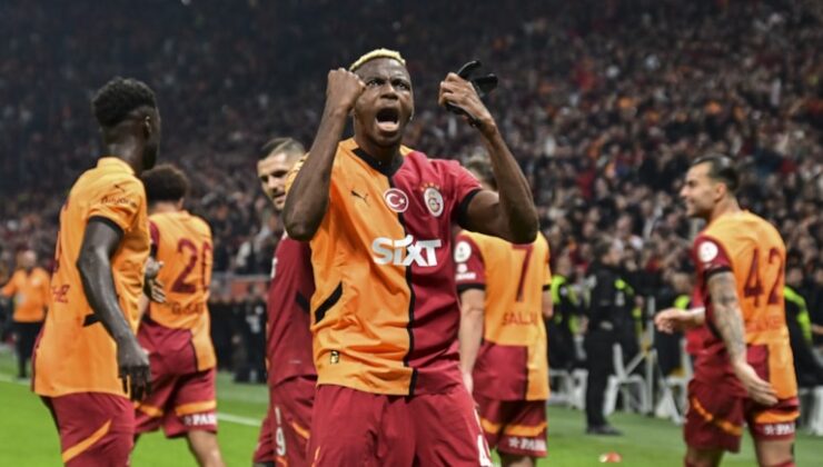 Dev derbi Galatasaray’ın! Zirvede tek başına