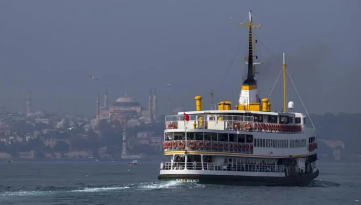 İstanbul’da bazı vapur seferleri iptal!