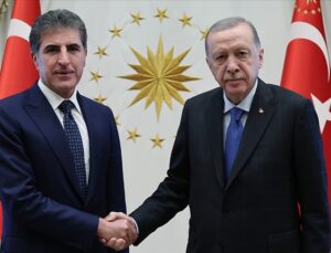 Cumhurbaşkanı Erdoğan Barzani’yi kabul etti!