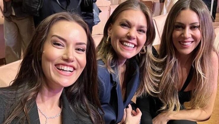 Aslı Enver, Sinem Kobal ve Fahriye Evcen’den yıllar sonra aynı poz