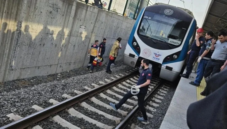 Marmaray’da intihar girişimi!