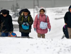 Doğu’da kar etkisini gösterdi!