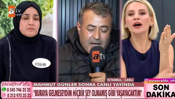 Esra Erol ile konuğu arasında gergin anlar: “Bulamıyorsan Müge Anlı’ya çıkalım!”