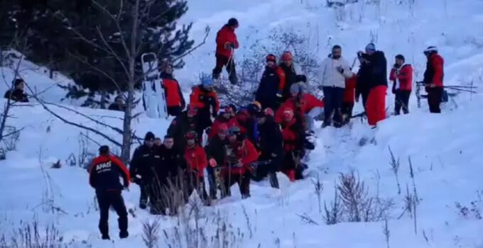 Erzurum’da çığ faciası: 16 yaşındaki sporcudan acı haber geldi!