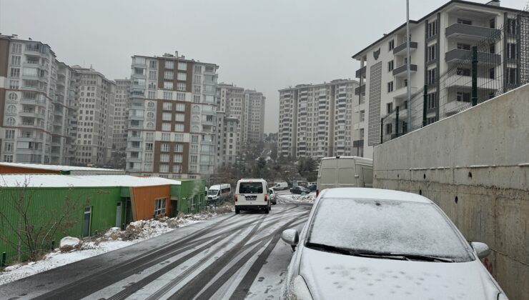 Malatya’da kar yağışı etkili oldu!