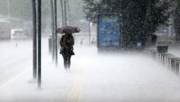 DİKKAT! Meteoroloji’den İstanbul’a kuvvetli sağanak yağış uyarısı