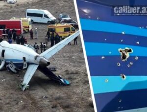 Azerbaycanlı yetkililer: Uçak Rus füzesiyle vurulmuş olabilir