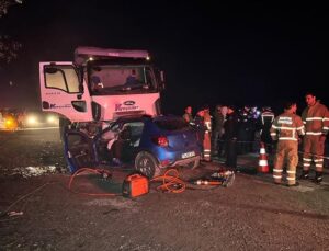 Bartın’da trafik canavarı can aldı! Kamyon dehşet saçtı!