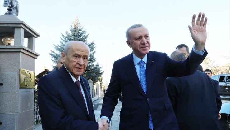 Erdoğan ile Bahçeli görüşmesi tamamlandı!