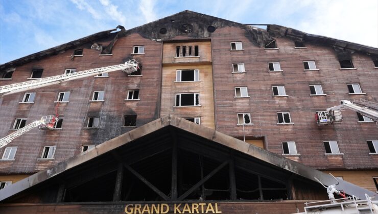 Kartalkaya Otel Yangınında 4 Kişi Gözaltında!