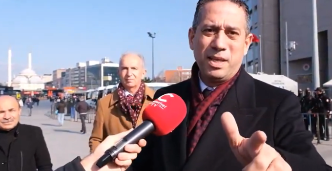 Ali Mahir Başarır’dan polise tepki: “Beni niye çekiyorsun kardeşim!”