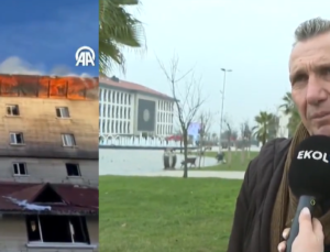 Yangın dehşetinden çarşaflarla kurtulduğu anları anlattı: ‘Ölüm ensemizdeydi’!