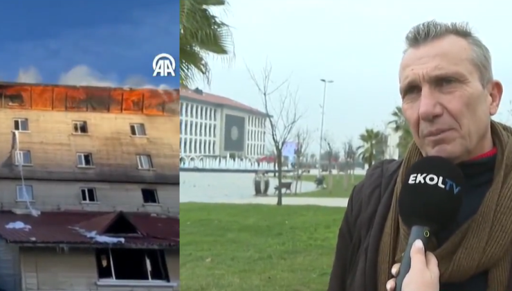 Yangın dehşetinden çarşaflarla kurtulduğu anları anlattı: ‘Ölüm ensemizdeydi’!