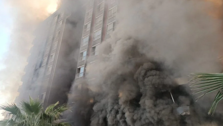 Antalya’da Otel İnşaatında Yangın: Mahsur Kalan İşçiler Kurtarıldı