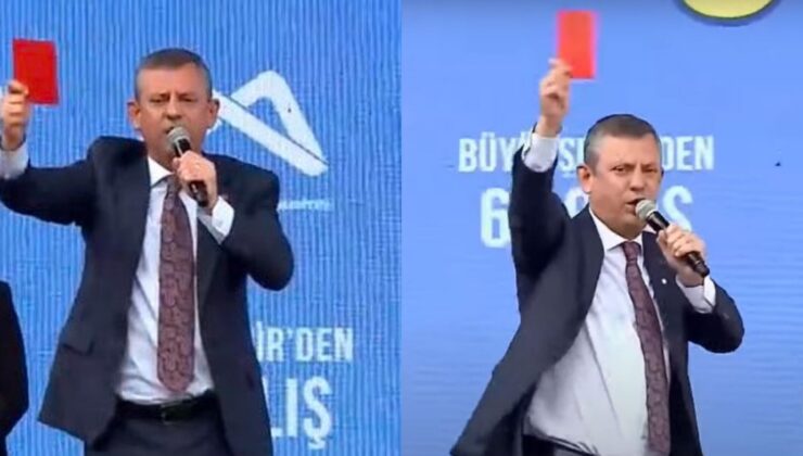 Özgür Özel’den ‘Kırmızı Kart’ çıkışı!