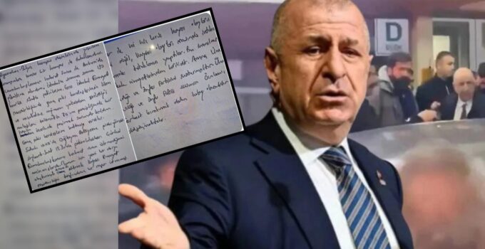 Ümit Özdağ cezaevinden mektup gönderdi: “Amaç beni susturmak”