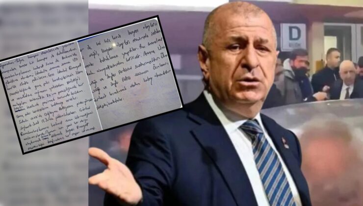 Ümit Özdağ cezaevinden mektup gönderdi: “Amaç beni susturmak”