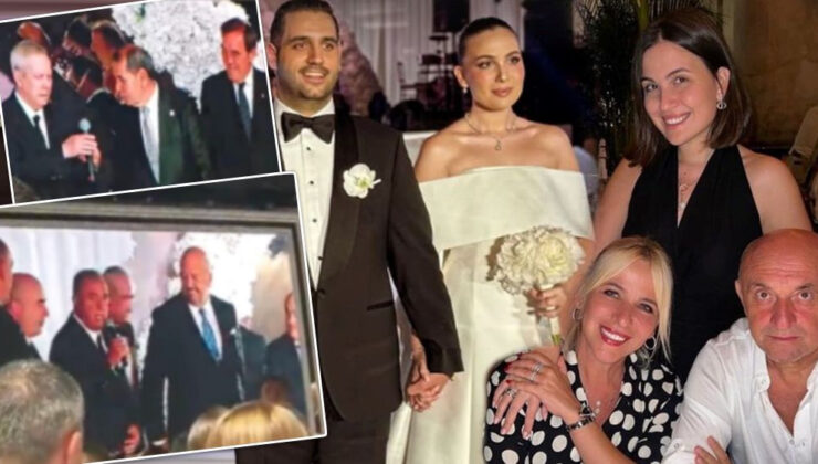 Futbol dünyasını bir araya getiren düğün..Sinan Engin’in Kızı Evlendi