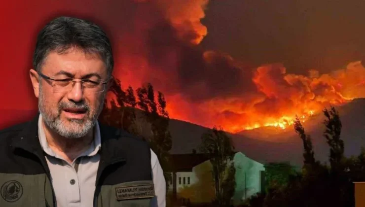 Bakan Yumaklı son durumu açıkladı! “Muğla ve Manisa kontrol altında”